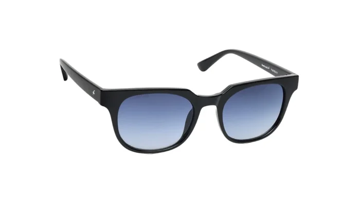 Blue Round Rimmed Sunglasses (P467BU1V) - Image 1