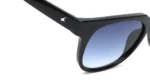 Blue Round Rimmed Sunglasses (P467BU1V) - Image 4