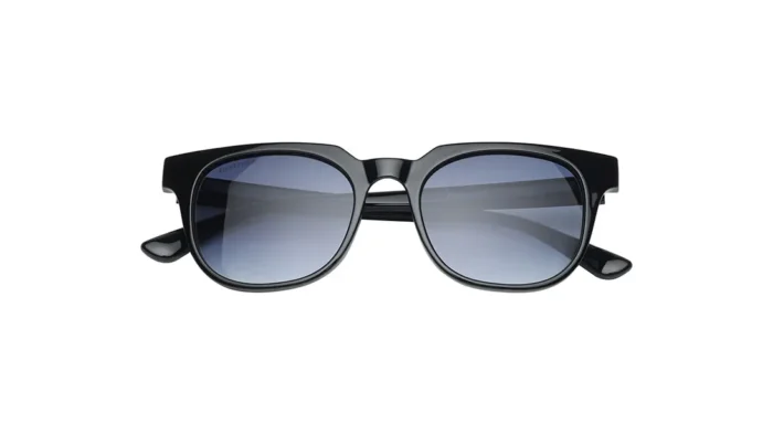 Blue Round Rimmed Sunglasses (P467BU1V) - Image 5