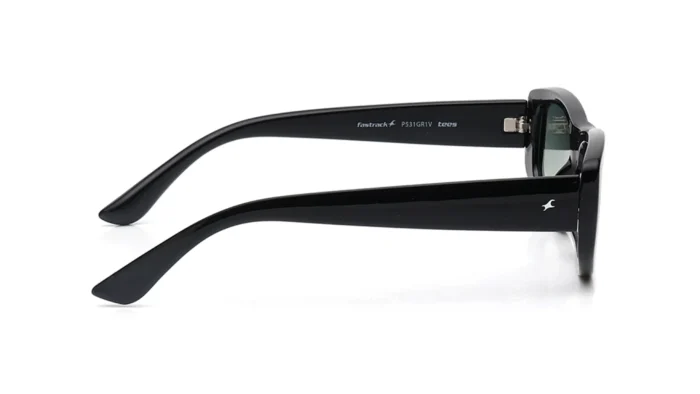 Green Colored Lens Oval Shaped Sunglasses for Women - Image 3