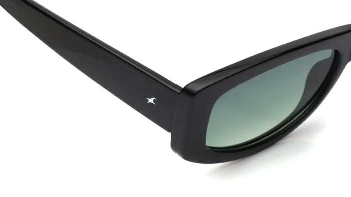 Green Colored Lens Oval Shaped Sunglasses for Women - Image 5