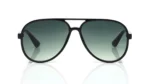 Green Colored Lens Aviator Shaped Sunglasses P532GR2V