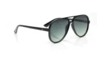 Green Colored Lens Aviator Shaped Sunglasses P532GR2V - Image 2