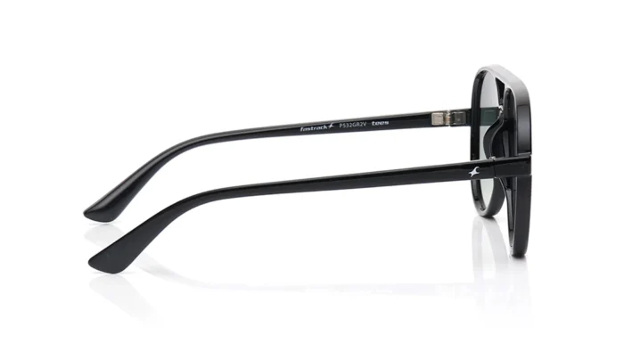 Green Colored Lens Aviator Shaped Sunglasses P532GR2V - Image 3