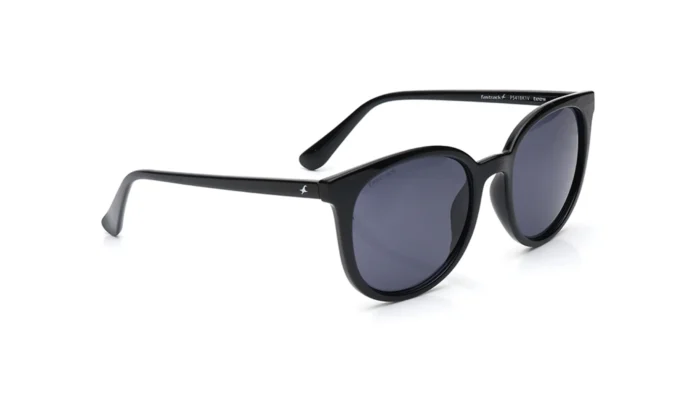 Smoke Colored Lens Round Shaped Sunglasses for Women - Image 2