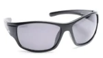 Black Sporty Polarized Sunglasses for Men - Image 3