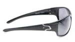 Black Sporty Polarized Sunglasses for Men - Image 4