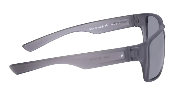 Gold Square Men Sunglasses (P419BK2|60) - Image 3