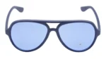 Blue Aviator Sunglasses for Men - Image 6