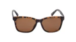 Brown Rectangle Polarized Sunglasses for Women