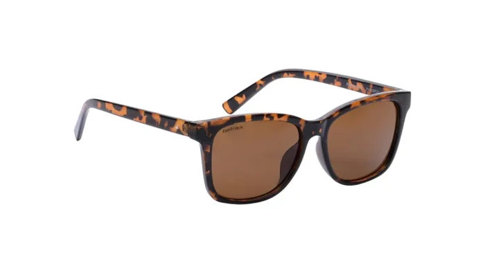Brown Rectangle Polarized Sunglasses for Women - Image 2