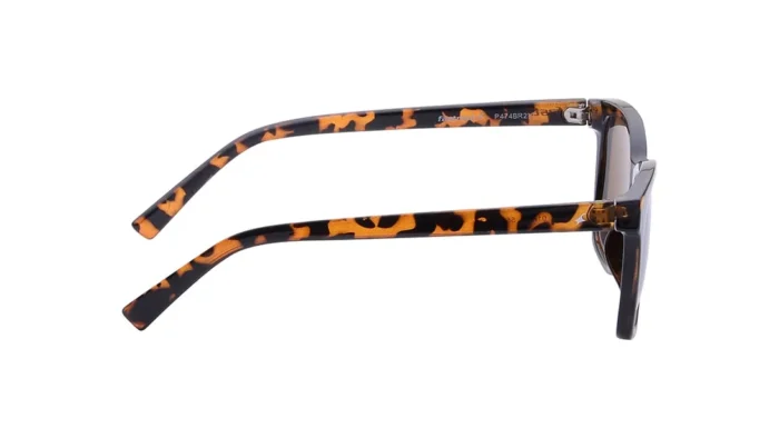 Brown Rectangle Polarized Sunglasses for Women - Image 3