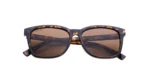 Brown Rectangle Polarized Sunglasses for Women - Image 6