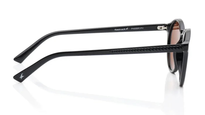 Brown Round Polarized Sunglasses for Men and Women - Image 3