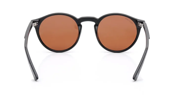 Brown Round Polarized Sunglasses for Men and Women - Image 4