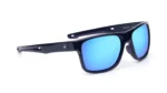 Blue Wayfarer Polarized Sunglasses for Men - Image 2