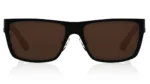 Brown Wayfarer Polarized Sunglasses for Men - Image 2