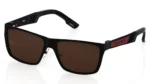 Brown Wayfarer Polarized Sunglasses for Men - Image 4
