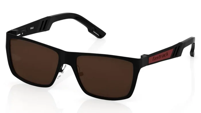 Brown Wayfarer Polarized Sunglasses for Men - Image 4