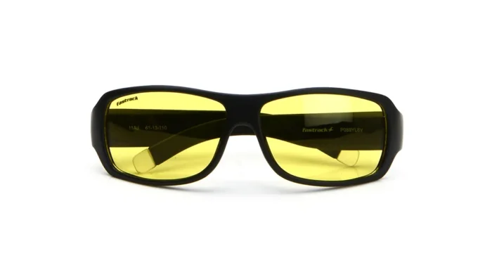 Yellow Sporty Polarized Sunglasses for Men - Image 6