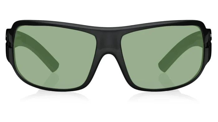 Black Wraparound Men Sunglasses (P190GR2|67) - Image 5