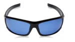 Black Wraparound Sunglasses for Men (P223BU2|66) - Image 2