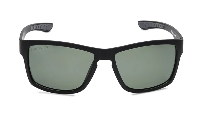 Green Square Polarized Sunglasses for Men - Image 1