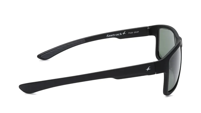Green Square Polarized Sunglasses for Men - Image 4
