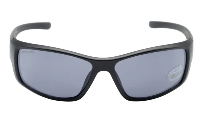 Black Wraparound Men Sunglasses (P427BK1|63) - Image 6