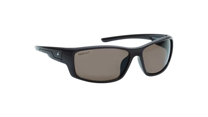 Brown Sporty Rimmed Sunglasses From Fastrack (P427BR10V) - Image 5