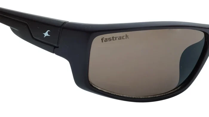 Brown Sporty Rimmed Sunglasses From Fastrack (P427BR10V) - Image 2