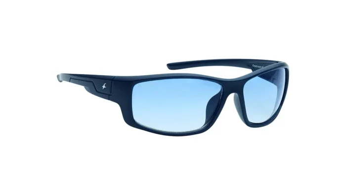Blue Sporty Rimmed Sunglasses(P427BU11V) - Image 6