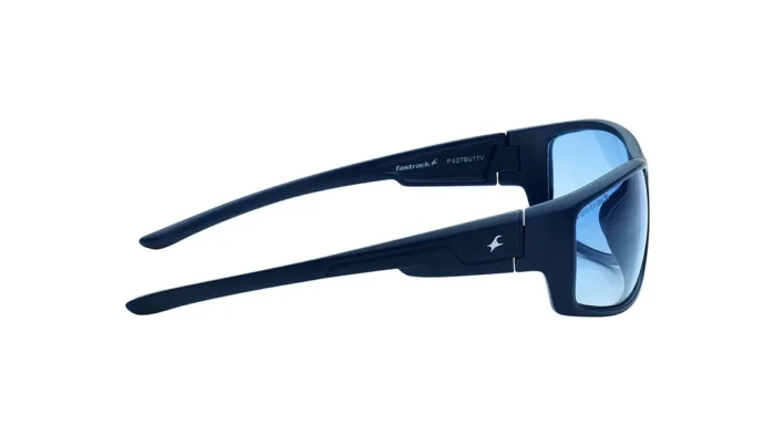 Blue Sporty Rimmed Sunglasses(P427BU11V) - Image 5