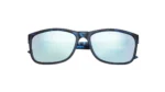 BLUE WITH Brown Square Rimmed Sunglasses(P429BR9V) - Image 2
